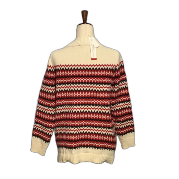 Talbots Fair Isle Thermolite Sweater MP - Picture 6 of 10